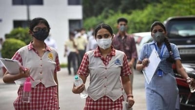 HPBOSE 10th result 2023: Girls overperformed boys in class 10th exam (Sanchit Khanna/HT PHOTO) HPBOSE 10th result 2023: Girls overperformed boys in class 10th exam (Sanchit Khanna/HT PHOTO)