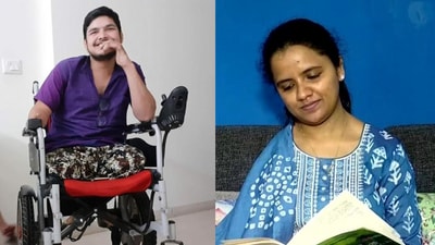 Suraj Tiwari and Akhila BS (Twitter/ ANI) Suraj Tiwari and Akhila BS (Twitter/ ANI)