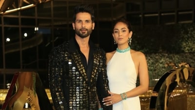 Shahid Kapoor joked that he chooses darker films because he cannot take the frustration out at home after marriage. (Varinder Chawla)