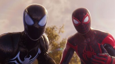 Marvel's Spider-Man 2 takes the excitement to a new level by featuring not just one, but two playable Spider-Heroes. (Marvel) Marvel's Spider-Man 2 takes the excitement to a new level by featuring not just one, but two playable Spider-Heroes. (Marvel)