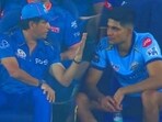 Sachin Tendulkar's animated chat with Shubman Gill