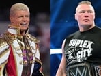 Cody Rhodes, Brock Lesnar. Cody Rhodes, Brock Lesnar.