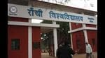 Faculty members of the nine state universities in Jharkhand are up in arms against the order of the governor’s secretariat. (HT Photo)