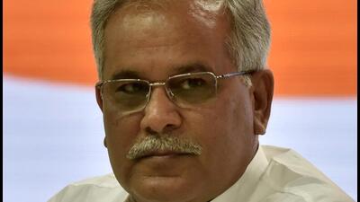 Chhattisgarh chief minister Bhupesh Baghel. (Hindustan Times) Chhattisgarh chief minister Bhupesh Baghel. (Hindustan Times)