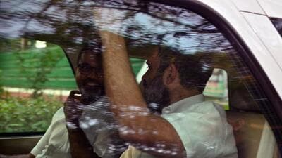 Congress leader Rahul Gandhi in New Delhi on Friday. (ANI) Congress leader Rahul Gandhi in New Delhi on Friday. (ANI)