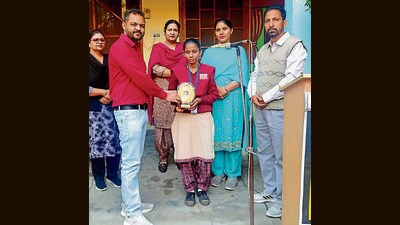 Dilpreet Kaur had her initial education at Ber Kalan’s high school after which she got admission to the Government Institute for Blind in Ludhiana. (HT File Photo) Dilpreet Kaur had her initial education at Ber Kalan’s high school after which she got admission to the Government Institute for Blind in Ludhiana. (HT File Photo)