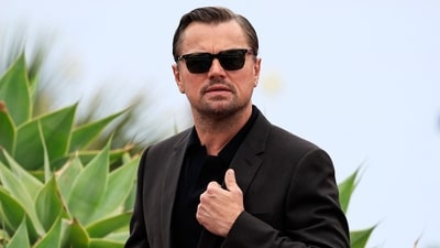 Leonardo DiCaprio's film Killers of the Flower Moon was screened at the Cannes Film Festival (Photo by Valery HACHE / AFP) (AFP) Leonardo DiCaprio's film Killers of the Flower Moon was screened at the Cannes Film Festival (Photo by Valery HACHE / AFP) (AFP)