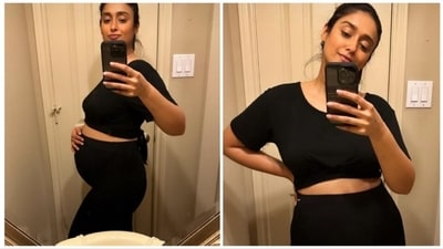 Ileana D'Cruz has shared new pictures of herself. Ileana D'Cruz has shared new pictures of herself.