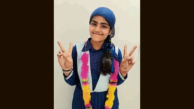 Kiranjeet Kaur is the eldest among the three daughters of a grocery store owner in Raikot. (HT Photo) Kiranjeet Kaur is the eldest among the three daughters of a grocery store owner in Raikot. (HT Photo)