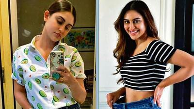 Krystle D’Souza shares weight loss transformation pictures. Krystle D’Souza shares weight loss transformation pictures.