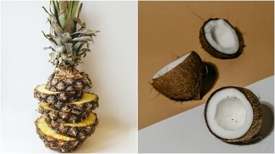 Pineapple Coconut Infusion: Add 1 cup pineapple chunks and ½ cup of shredded coconut (unsweetened) in a pitcher of water. Allow it to infuse in the refrigerator for a few hours, stirring occasionally. Enjoy it to beat the heat. (Pexels) Pineapple Coconut Infusion: Add 1 cup pineapple chunks and ½ cup of shredded coconut (unsweetened) in a pitcher of water. Allow it to infuse in the refrigerator for a few hours, stirring occasionally. Enjoy it to beat the heat. (Pexels)