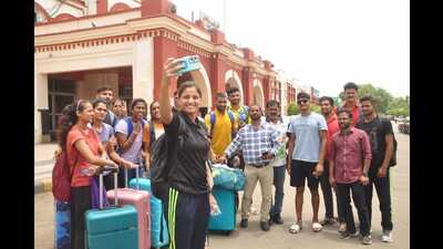 Rowing team in Gorakhpur (HT FILE)