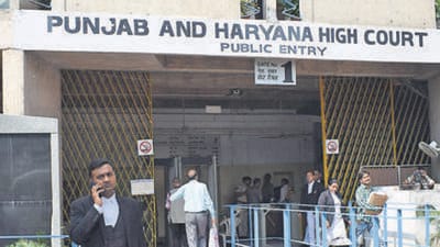 The Punjab and Haryana high court. (File photo)