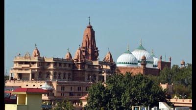 The pleas have demanded that the mosque, which abuts the temple, be removed and the land returned to the trust. (KK Arora) The pleas have demanded that the mosque, which abuts the temple, be removed and the land returned to the trust. (KK Arora)