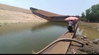 The waste weir in Kanker. (Sourced) The waste weir in Kanker. (Sourced)
