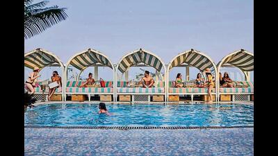 When it opened in 2018, the rooftop pool at Soho House, Mumbai became a hotspot for young creatives to meet, mingle and assure themselves that they’d made it. When it opened in 2018, the rooftop pool at Soho House, Mumbai became a hotspot for young creatives to meet, mingle and assure themselves that they’d made it.