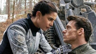 Priyanka Chopra Jonas stars alongside Richard Madden in Citadel. Priyanka Chopra Jonas stars alongside Richard Madden in Citadel.