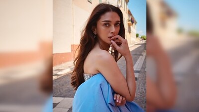 Aditi Rao Hydari's look was assembled for the glam event by stylist Sanam Ratansi. (Instagram/@aditiraohydari) Aditi Rao Hydari's look was assembled for the glam event by stylist Sanam Ratansi. (Instagram/@aditiraohydari)