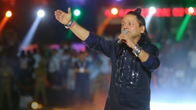 Kailash Kher got very angry at the Khelo India event on Thursday. Kailash Kher got very angry at the Khelo India event on Thursday.