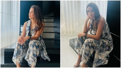 Mira Rajput is an absolute fashionista. She keeps slaying fashion goals with snippets from her fashion diaries on her Instagram profile on a regular basis. From acing casual ensembles to showing us snippets from her formal diaries, Mira's Instagram is replete with inspo for her fans to refer to. Mira, a day back, shared a set of pictures of herself in a stunning co-ord set. Take a look at her pictures here. (Instagram/@mira.kapoor) Mira Rajput is an absolute fashionista. She keeps slaying fashion goals with snippets from her fashion diaries on her Instagram profile on a regular basis. From acing casual ensembles to showing us snippets from her formal diaries, Mira's Instagram is replete with inspo for her fans to refer to. Mira, a day back, shared a set of pictures of herself in a stunning co-ord set. Take a look at her pictures here. (Instagram/@mira.kapoor)