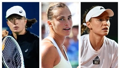 Elena Rybakina; Aryna Sabalenka; Iga Swiatek Elena Rybakina; Aryna Sabalenka; Iga Swiatek