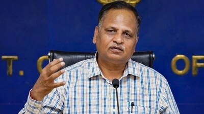 Ex-Delhi health minister Satyendar Jain. (File ) Ex-Delhi health minister Satyendar Jain. (File )