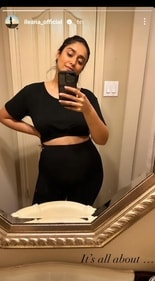 Ileana D'Cruz shared a mirror selfie on Friday. Ileana D'Cruz shared a mirror selfie on Friday.