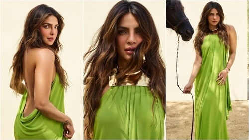 Priyanka Chopra poses in a backless Michael Kors gown for The Zoe Report cover shoot. (Instagram/@priyankachopra) Priyanka Chopra poses in a backless Michael Kors gown for The Zoe Report cover shoot. (Instagram/@priyankachopra)