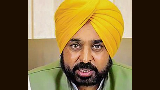 Mann has decided to stay away from the eighth governing council meeting of NITI Aayog to protest against the alleged discrimination against the state by the Centre in the grant of funds. (PTI File Photo)