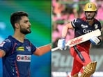 Naveen ul Haq; Virat Kohli