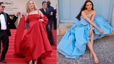 Aditi Rao Hydari has reacted to Jennifer Lawrence wearing flip-flops at the Cannes Film Festival. Aditi Rao Hydari has reacted to Jennifer Lawrence wearing flip-flops at the Cannes Film Festival.