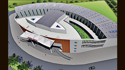 Concept design of GD Madgulkar memorial in Kothrud. (SOURCED) Concept design of GD Madgulkar memorial in Kothrud. (SOURCED)