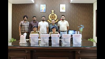Haryana man arrested with five illegal countrymade weapons in Khanna Haryana man arrested with five illegal countrymade weapons in Khanna
