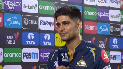 Shubman Gill talks in the post-match presentation Shubman Gill talks in the post-match presentation