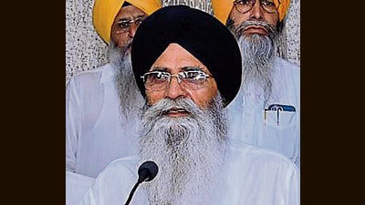 Shiromani Gurdwara Parbandhak Committee (SGPC) president Harjinder Singh Dhami has condemned the decision of stopping the broadcast of Punjabi news bulletins from the All-India Radio (AIR) stations operating at Delhi and Chandigarh. (HT File Photo)