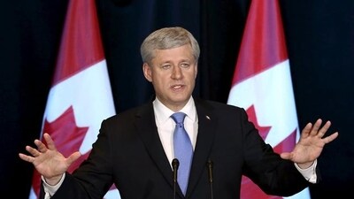Former Canadian Prime Minister Stephen Harper. (REUTERS Photo) Former Canadian Prime Minister Stephen Harper. (REUTERS Photo)