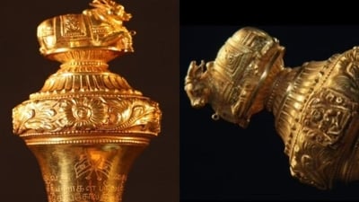 The Sengol or sceptre will be installed by Prime Minister Narendra Modi in the new Parliament building on Sunday, The Sengol or sceptre will be installed by Prime Minister Narendra Modi in the new Parliament building on Sunday,