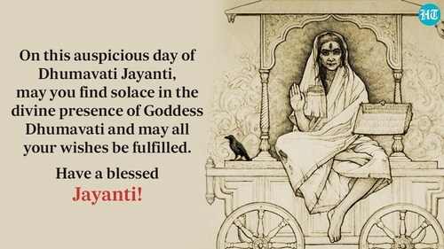 People, including widows and bachelors, honor Dhumavati on this day. (HT photo) People, including widows and bachelors, honor Dhumavati on this day. (HT photo)