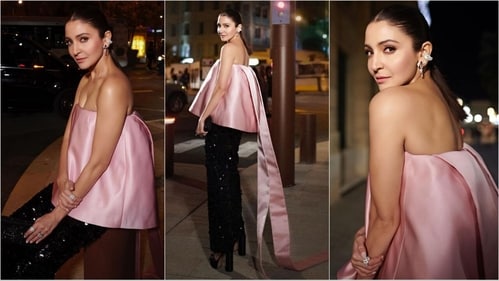 Anushka Sharma wore a Prada outfit as she attends the L'Oreal - Light on Women Award at the 76th annual Cannes film festival. (Instagram/@anushkasharma)