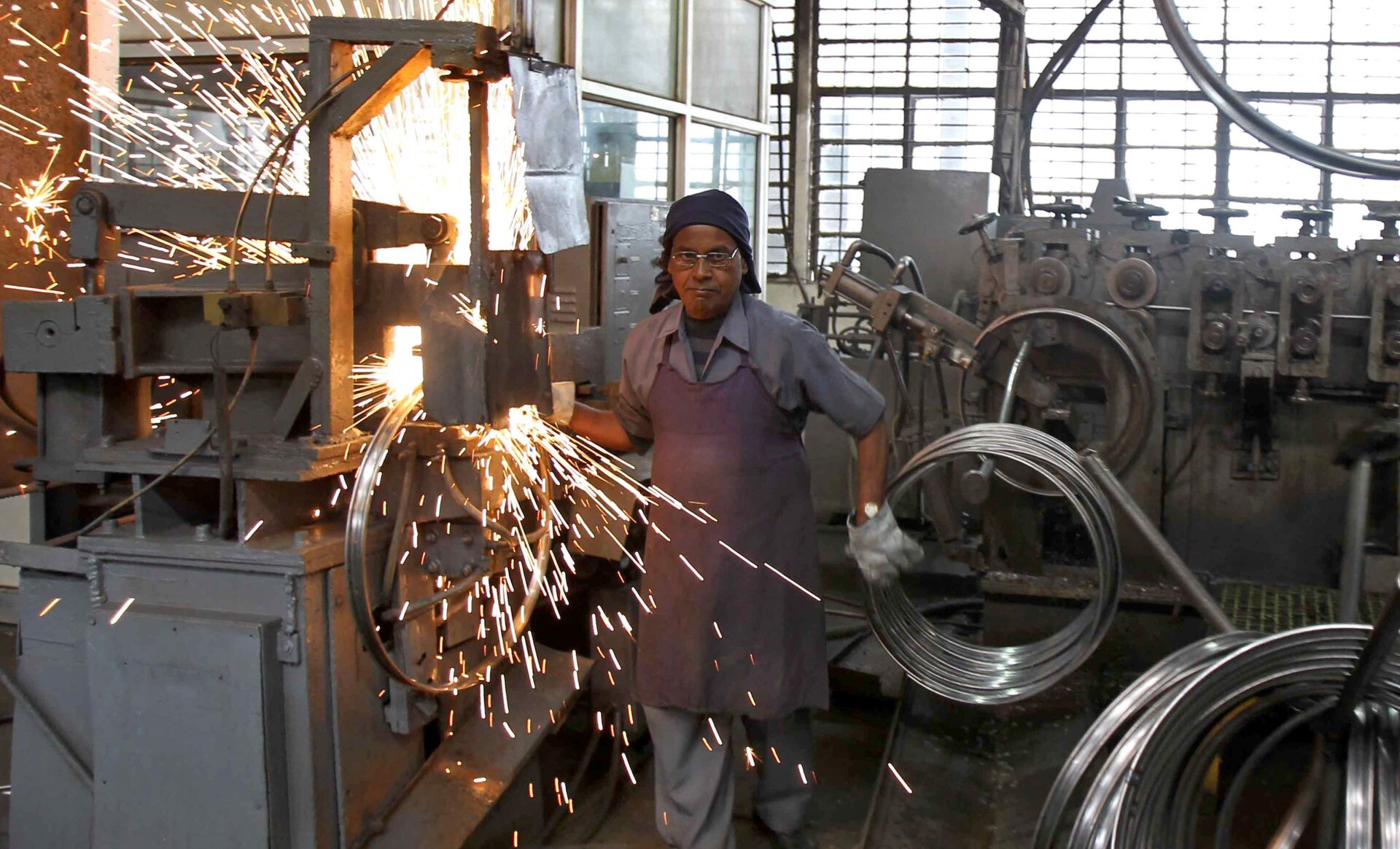 Industry has witnessed an enormous growth in the city over the years and ancillary units like bicycle parts and dyeing units have loomed in large numbers. (Gurpreet Singh/HT) Industry has witnessed an enormous growth in the city over the years and ancillary units like bicycle parts and dyeing units have loomed in large numbers. (Gurpreet Singh/HT)