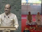 Lok Sabha Speaker Om Birla accompanied Prime Minister Narendra Modi during the inauguration of the new Parliament building. Lok Sabha Speaker Om Birla accompanied Prime Minister Narendra Modi during the inauguration of the new Parliament building.