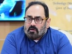 Union minister of state for electronics and information technology Rajeev Chandrasekhar (Twitter Photo) Union minister of state for electronics and information technology Rajeev Chandrasekhar (Twitter Photo)
