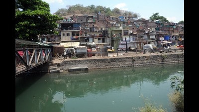 A view of Janata Vasahat slums in Parvati area. (HT FILE PHOTO) A view of Janata Vasahat slums in Parvati area. (HT FILE PHOTO)