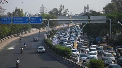 All roads that are over 60 feet wide come under PWD, putting the most arterial stretches across the city under the agency’s ambit. According to officials, Delhi has a 18,460.37km road network, of which 1,400km fall under PWD and see 70% of Delhi’s traffic. (Sanchit Khanna/HT Photo) All roads that are over 60 feet wide come under PWD, putting the most arterial stretches across the city under the agency’s ambit. According to officials, Delhi has a 18,460.37km road network, of which 1,400km fall under PWD and see 70% of Delhi’s traffic. (Sanchit Khanna/HT Photo)