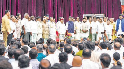 Discontent persists among senior party leaders over berth denial. (PTI)