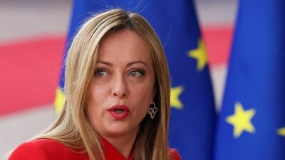 Italy's Prime Minister Giorgia Meloni. (REUTERS)