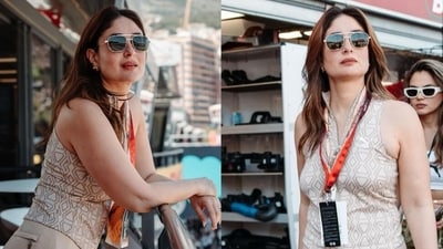 Kareena Kapoor shared photos from Monaco F1 Grand Prix. Kareena Kapoor shared photos from Monaco F1 Grand Prix.