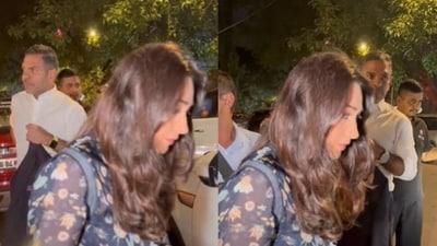 Karisma Kapoor and her ex-husband Sunjay Kapur in Mumbai.