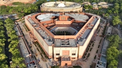New Parliament Building inaugurated by PM Modi on Sunday (Twitter Photo) New Parliament Building inaugurated by PM Modi on Sunday (Twitter Photo)
