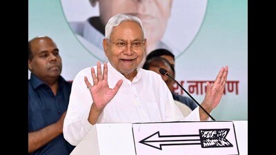 Nitish Kumar has been negotiating with different political parties ever since he severed ties with the BJP in August last year Nitish Kumar has been negotiating with different political parties ever since he severed ties with the BJP in August last year